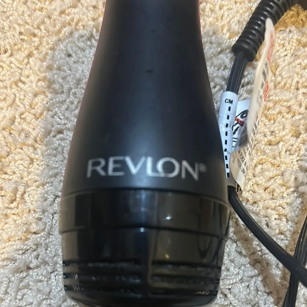 Revlon Black and Pink Hair Dryer Brush